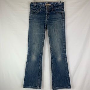 Paige | Dark Wash Hidden Hills Boot Cut Jeans 26